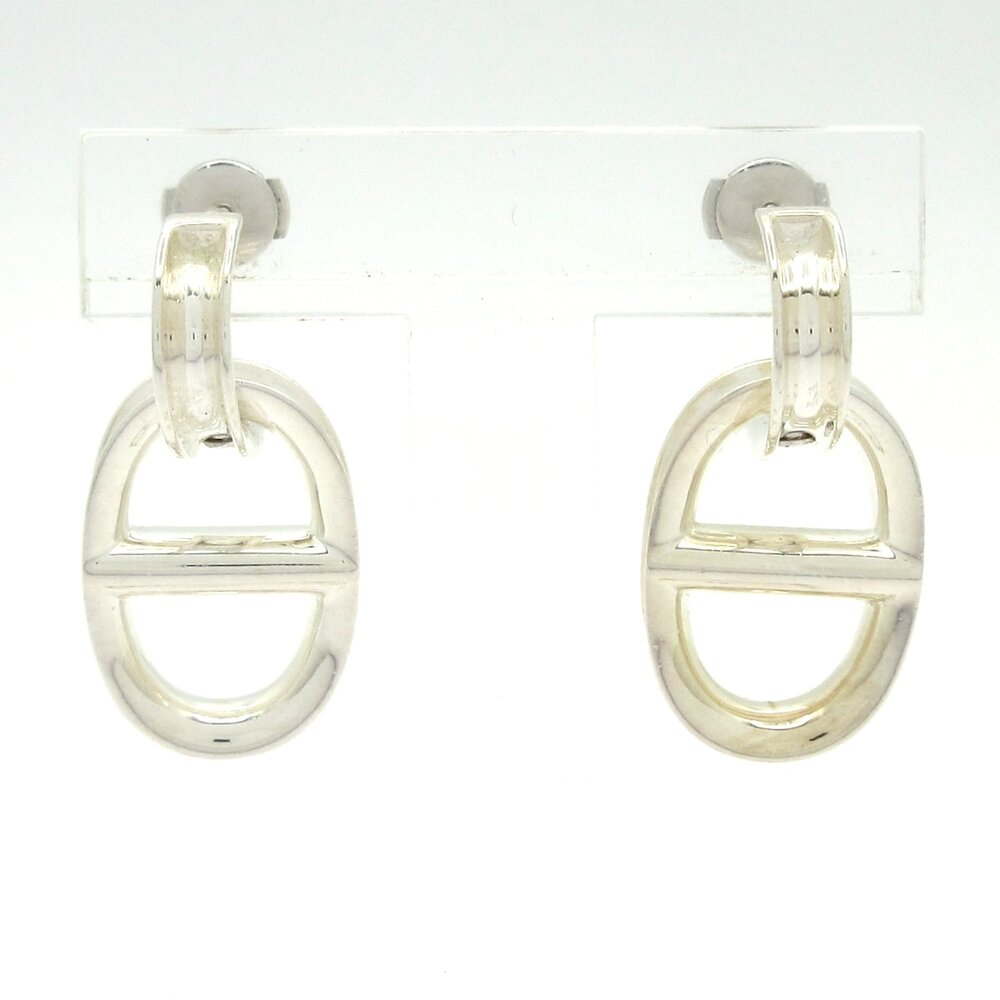 Hermès Chene d'Ancre, GM of Repons Earrings